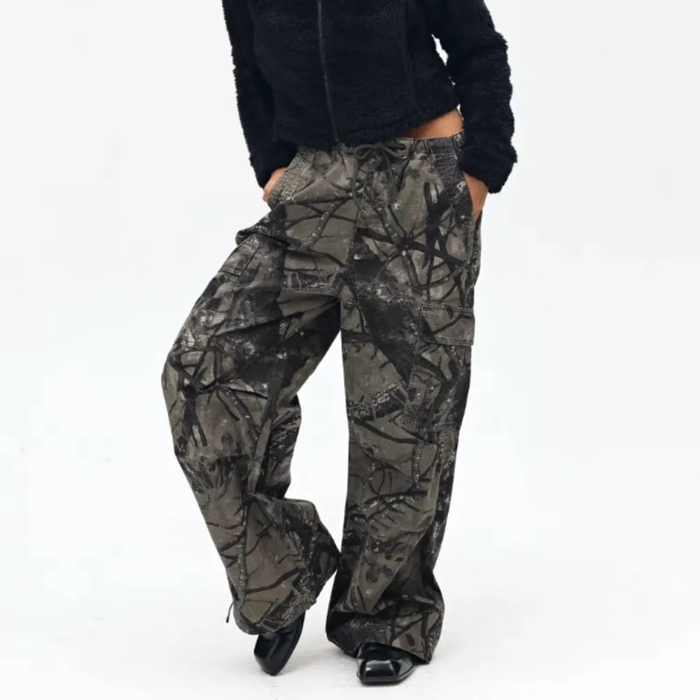High Street Camouflage Casual Pants