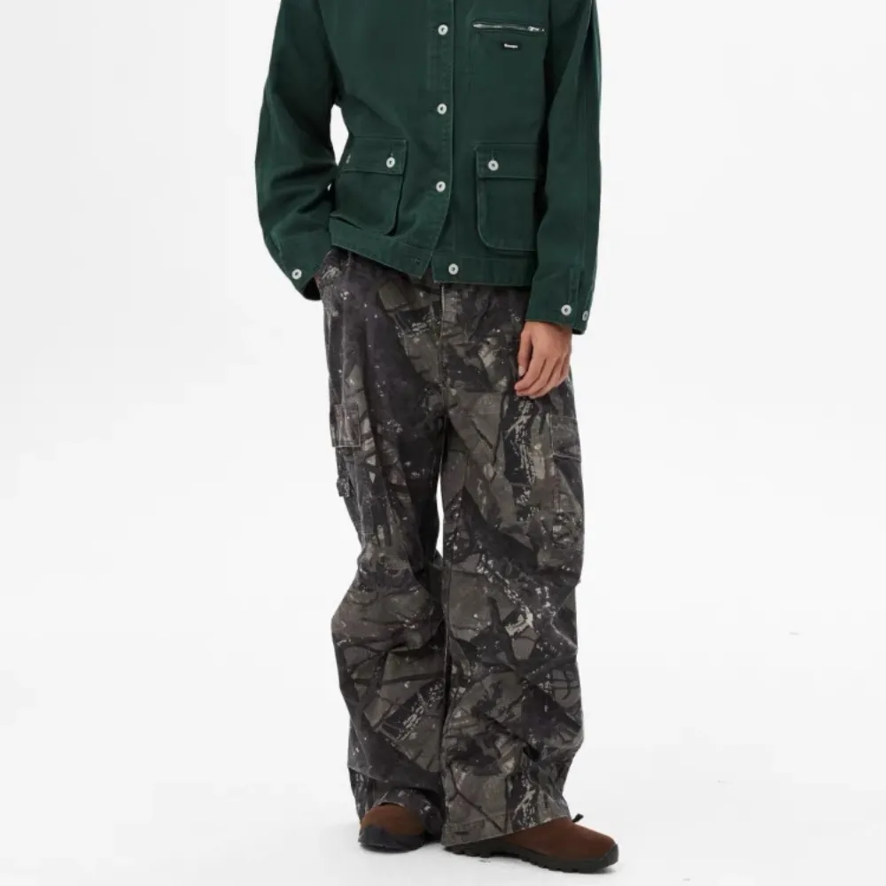 High Street Camouflage Casual Pants