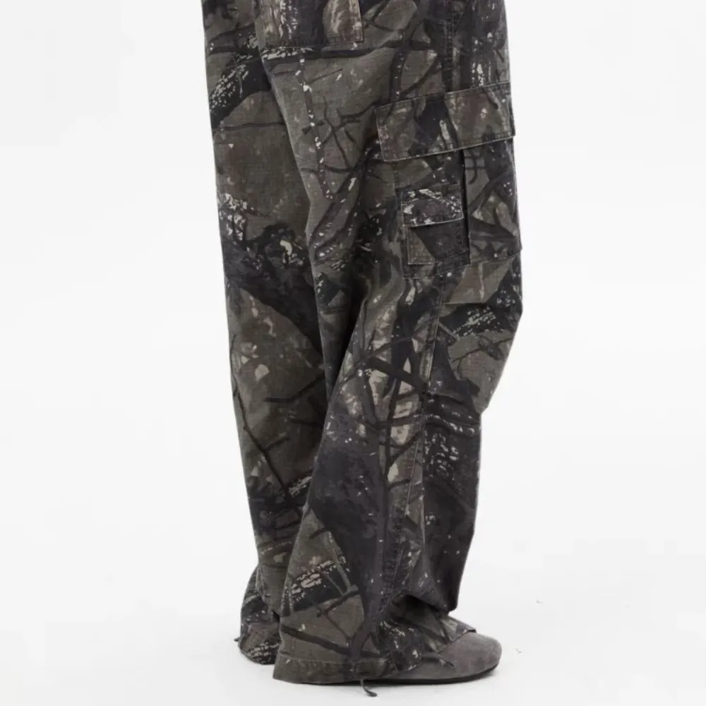 High Street Camouflage Casual Pants