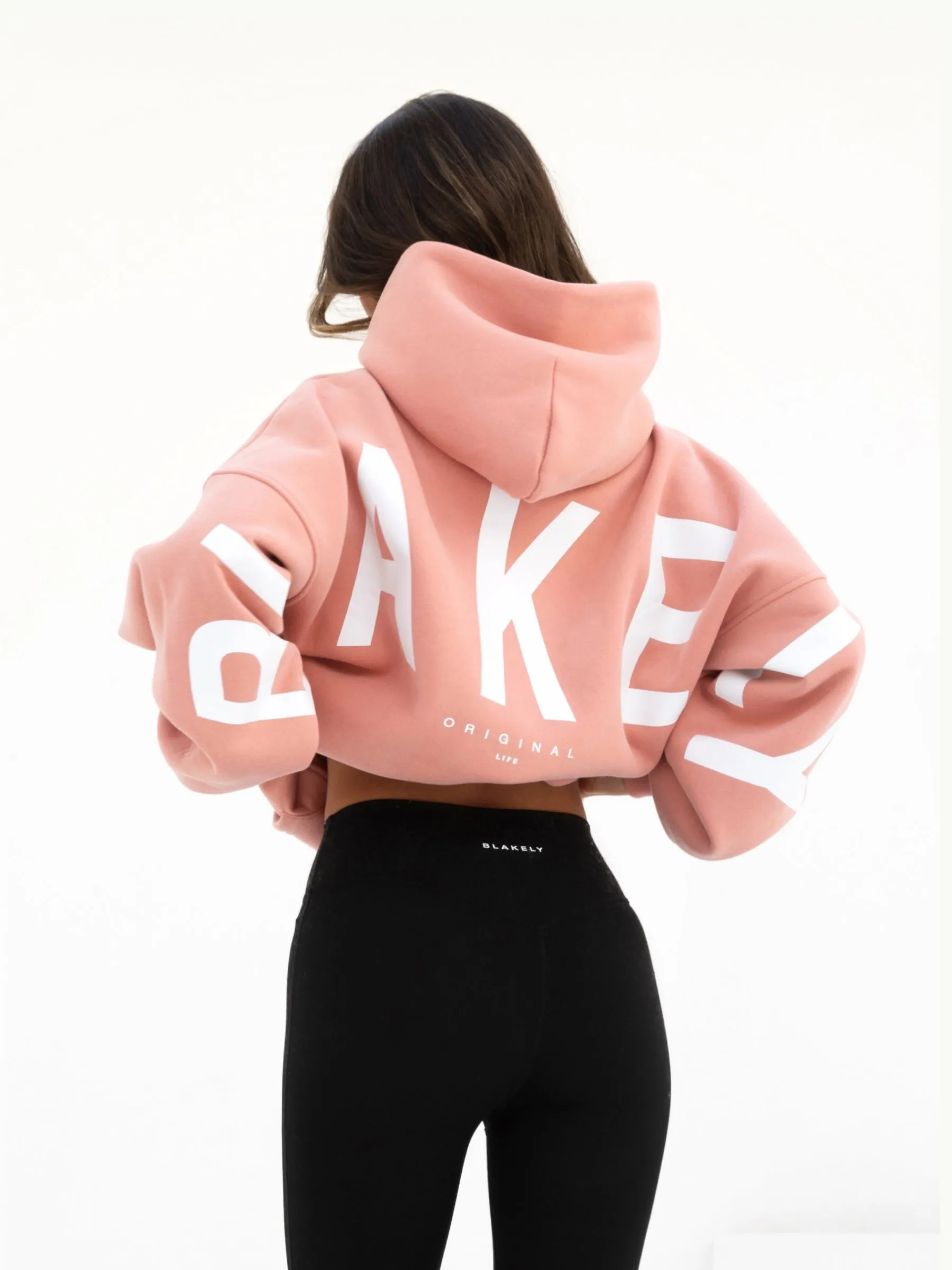 Isabel Oversized Hoodie - Peach Pink