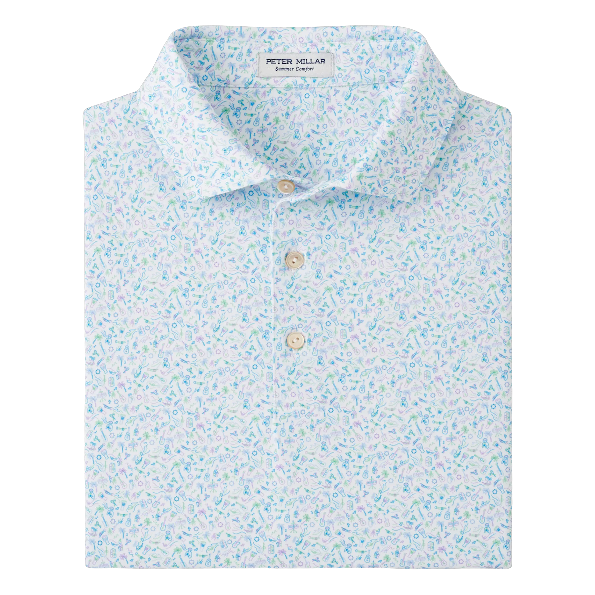 Island Jammin Performance Jersey Polo