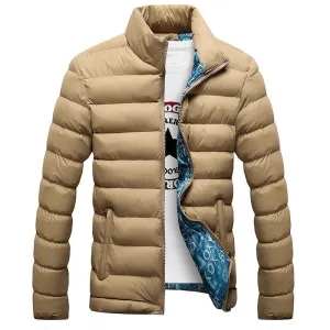 Jacket Men Men's Down Cotton Coat Jackets Mens Thicken Warm Outwear For Men Streetwear Male Coat.DB09