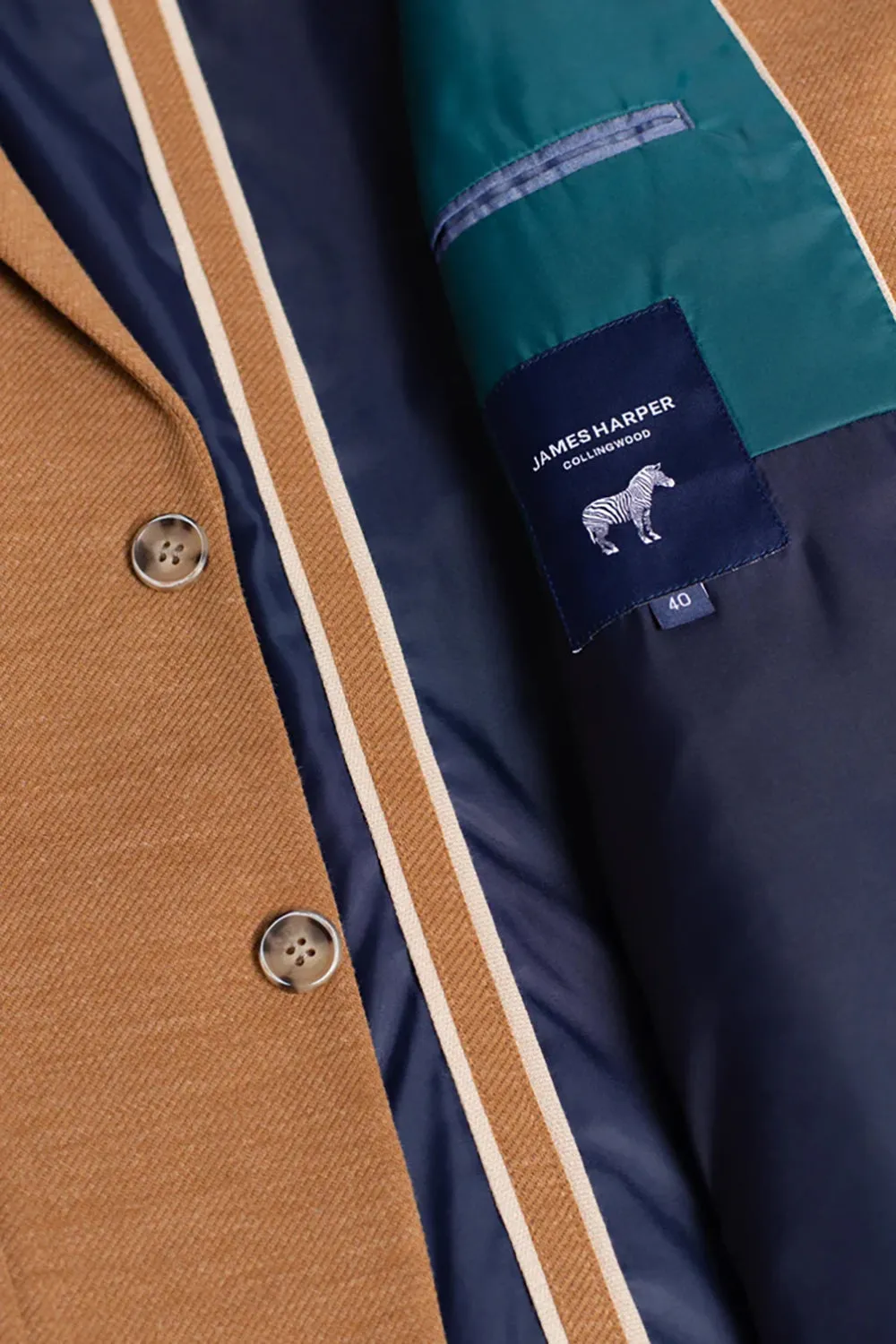 JAMES HARPER TEXTURED TWILL BLAZER JHJ80