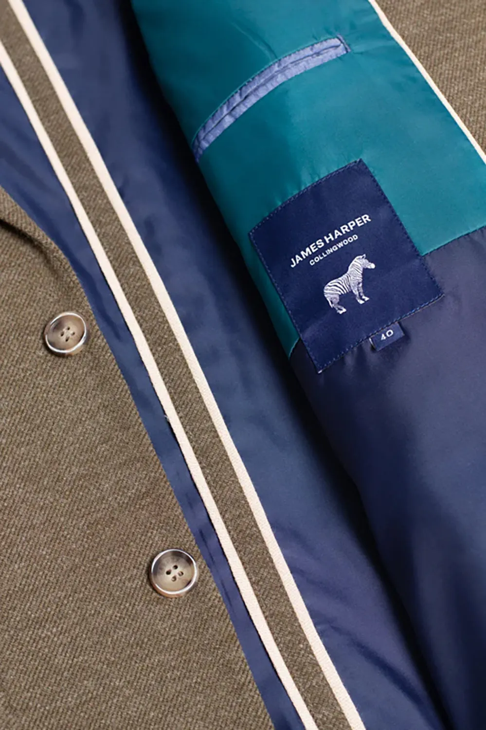 JAMES HARPER TEXTURED TWILL BLAZER JHJ80