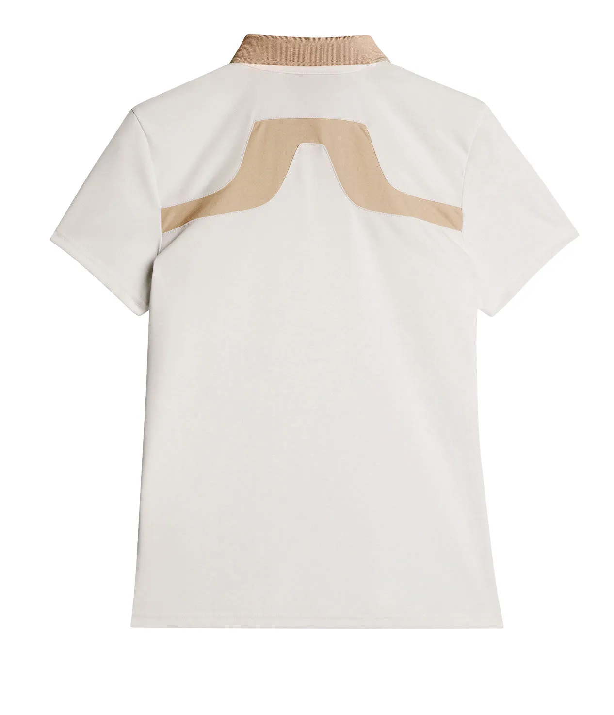 J.Lindeberg Womens Cassie Short Sleeve Polo - White