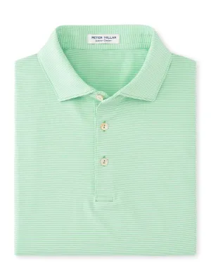 Jubilee Performance Jersey Polo by Peter Millar - Pear Tart