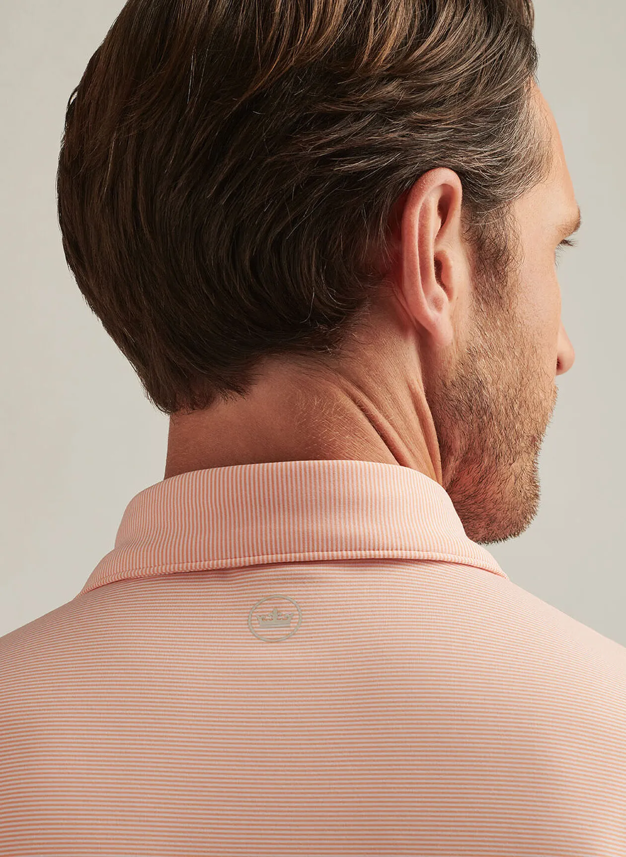JUBILEE PERFORMANCE JERSEY POLO - PAPAYA