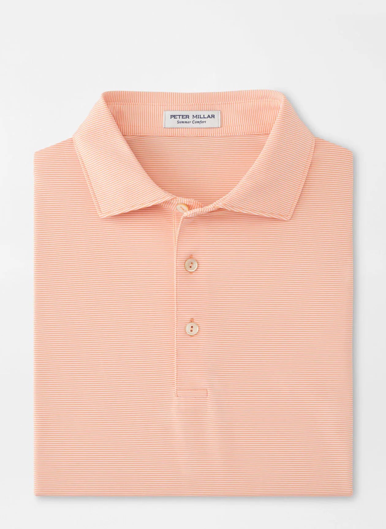 JUBILEE PERFORMANCE JERSEY POLO - PAPAYA