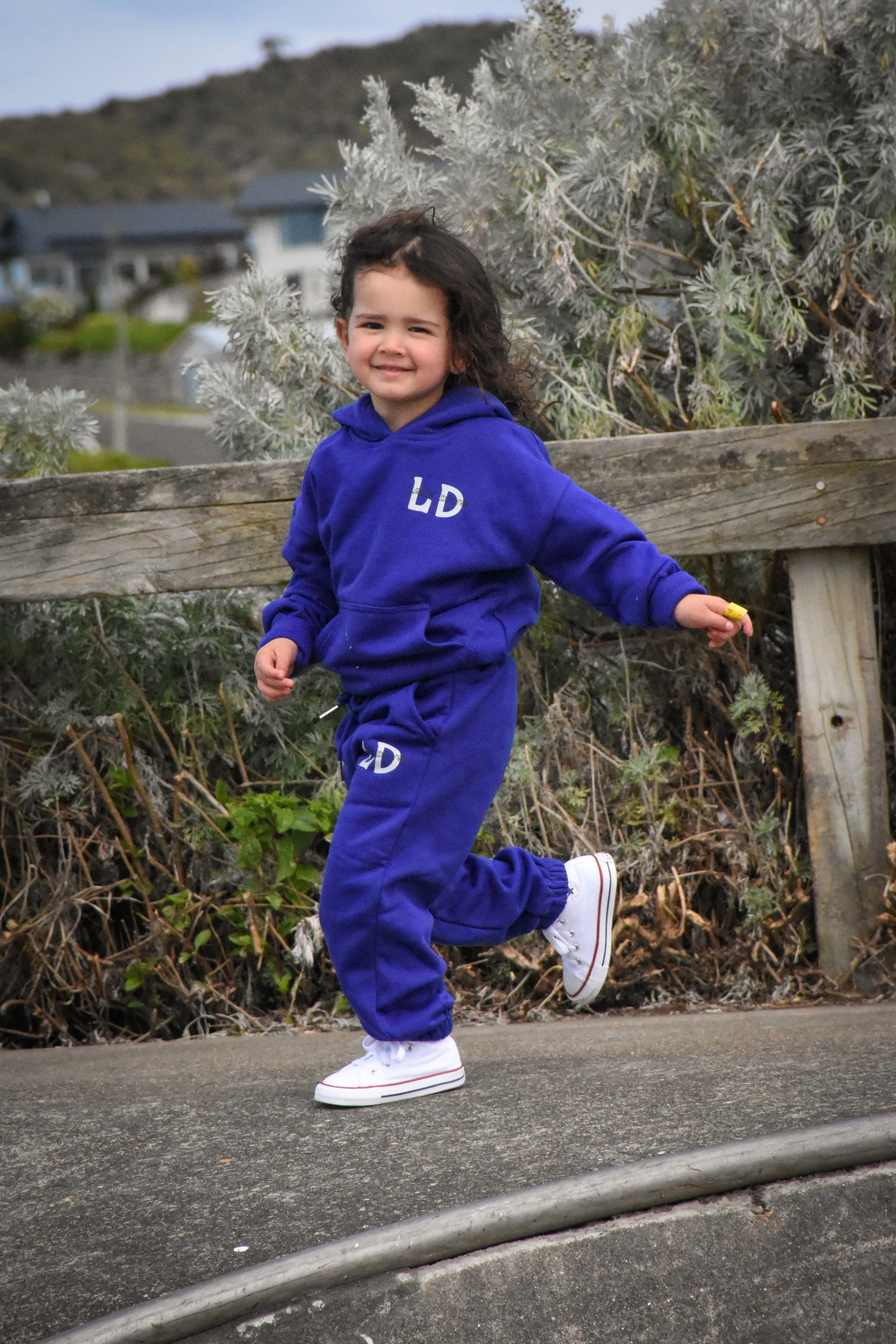 Junior Lazy Days Cozy hoodies BLUE