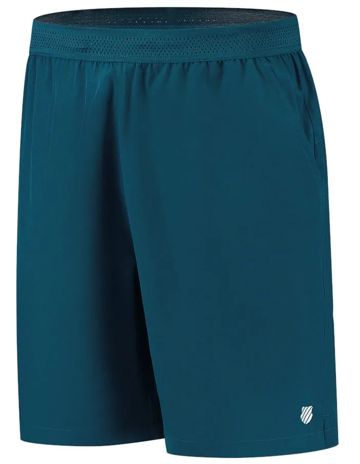 K-Swiss Hypercourt 8 Inch Mens Badminton Shorts - Blue Opal
