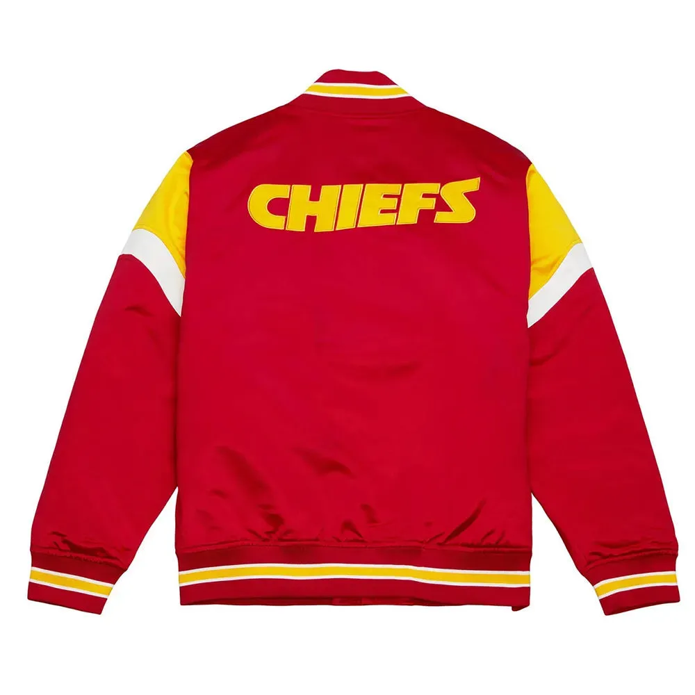 Kansas City Chiefs Red lightweight Satin Jacket