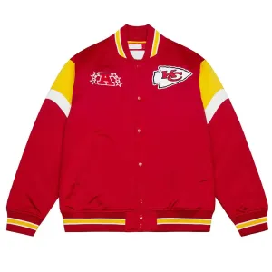 Kansas City Chiefs Red lightweight Satin Jacket
