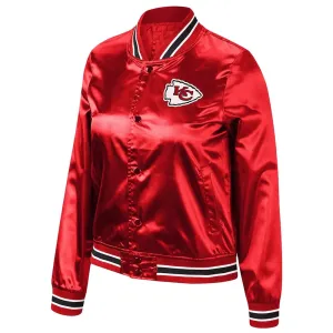 Kansas City Chiefs Satin Lightweight Full-Snap Jacket