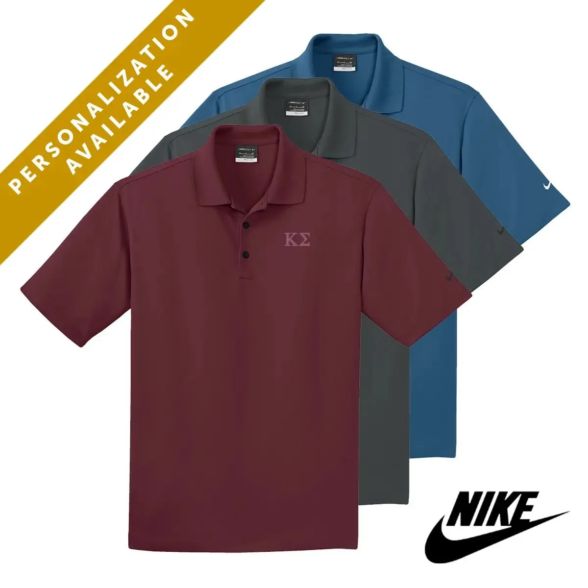 Kappa Sig Nike Embroidered Performance Polo