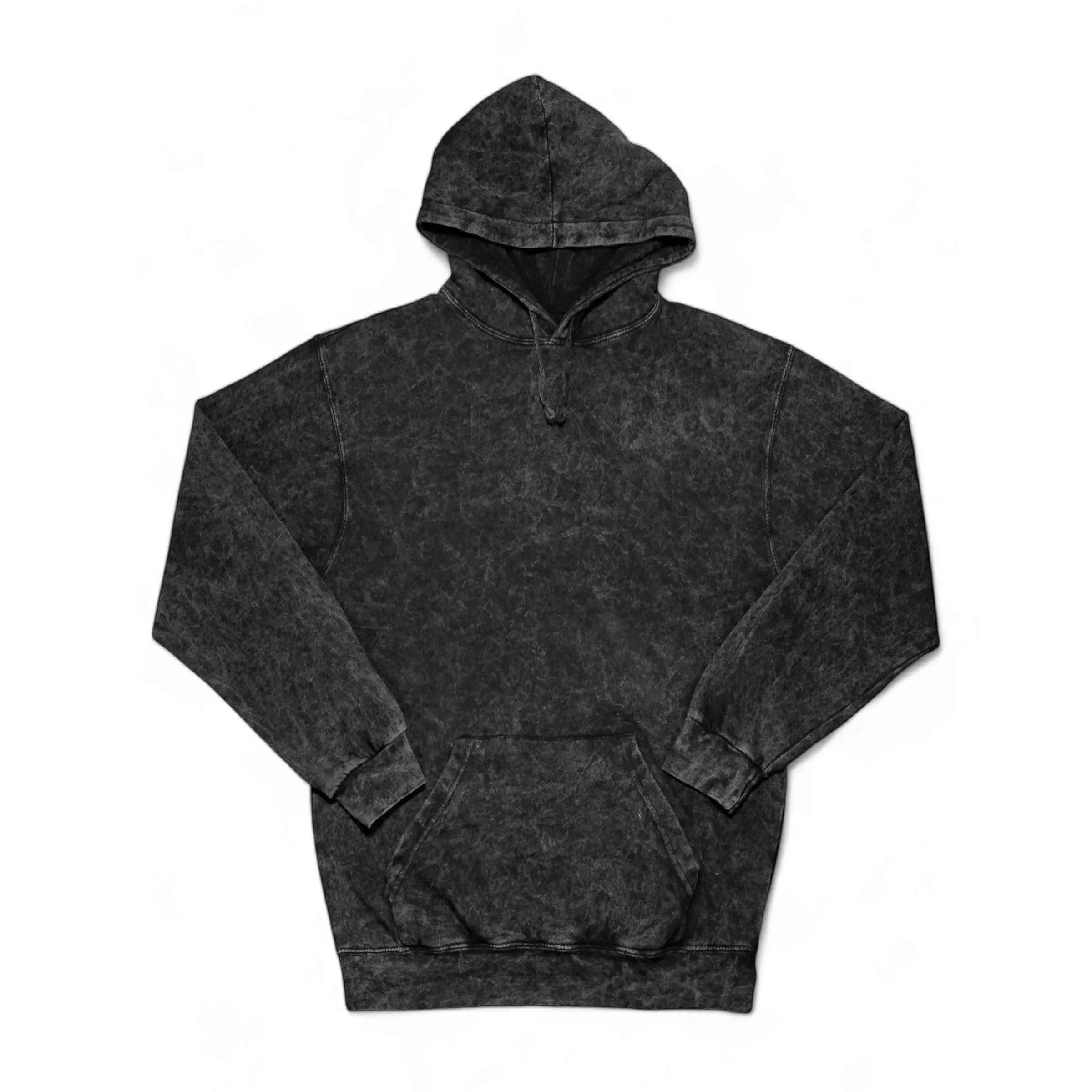 Khaotic Wash Hoodie | Black