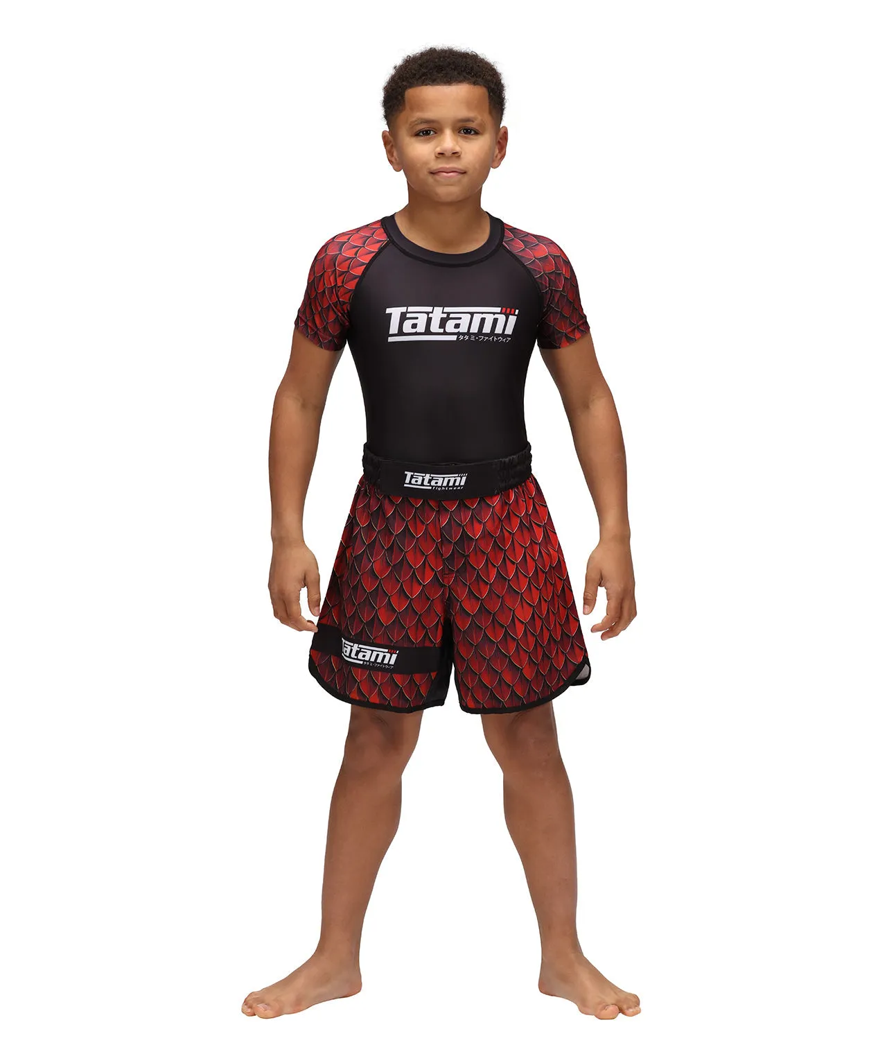 Kids Recharge Grappling Shorts - Dragon