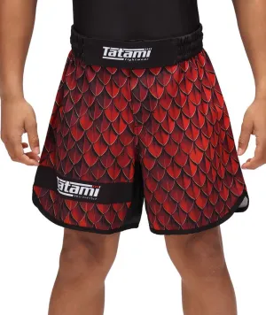 Kids Recharge Grappling Shorts - Dragon