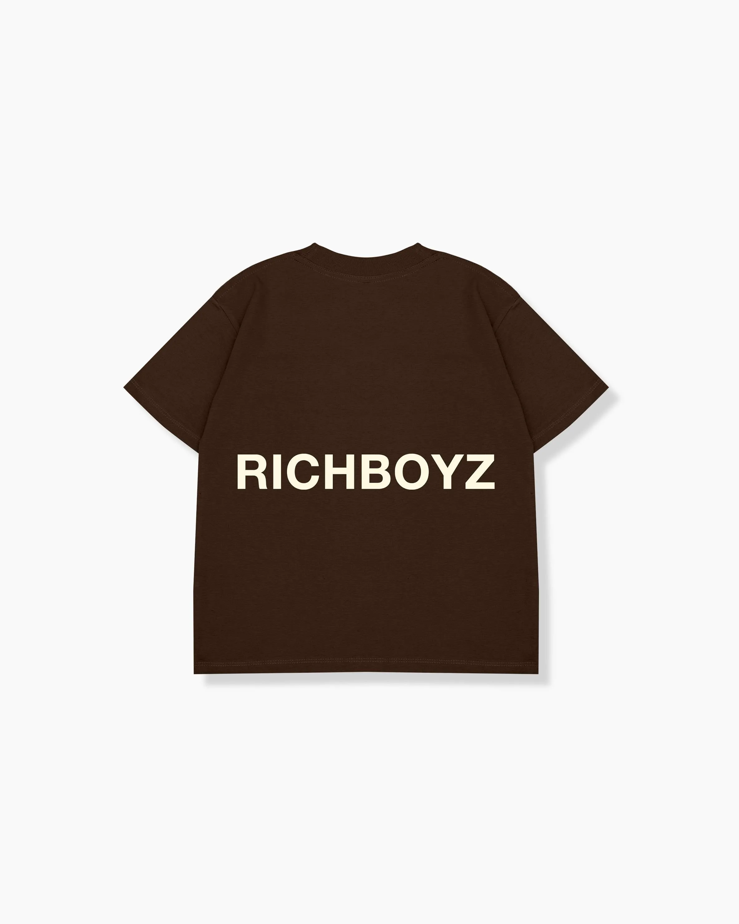 Kidz Relaxed Drop Shoulder Tee - Choco Brown