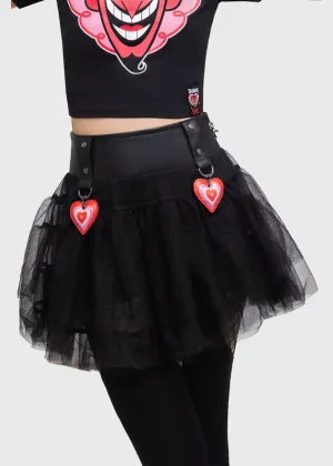 Killstar x Powerpuff Girls Sugar and Spice Tutu Skirt Black