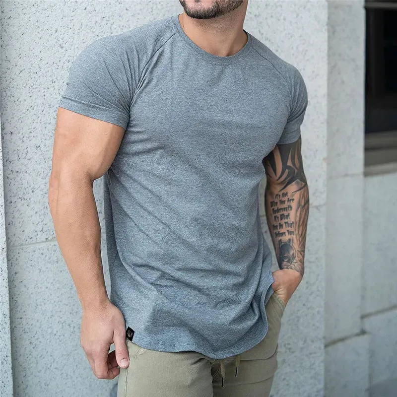 Largetype Compression Men T-shirt