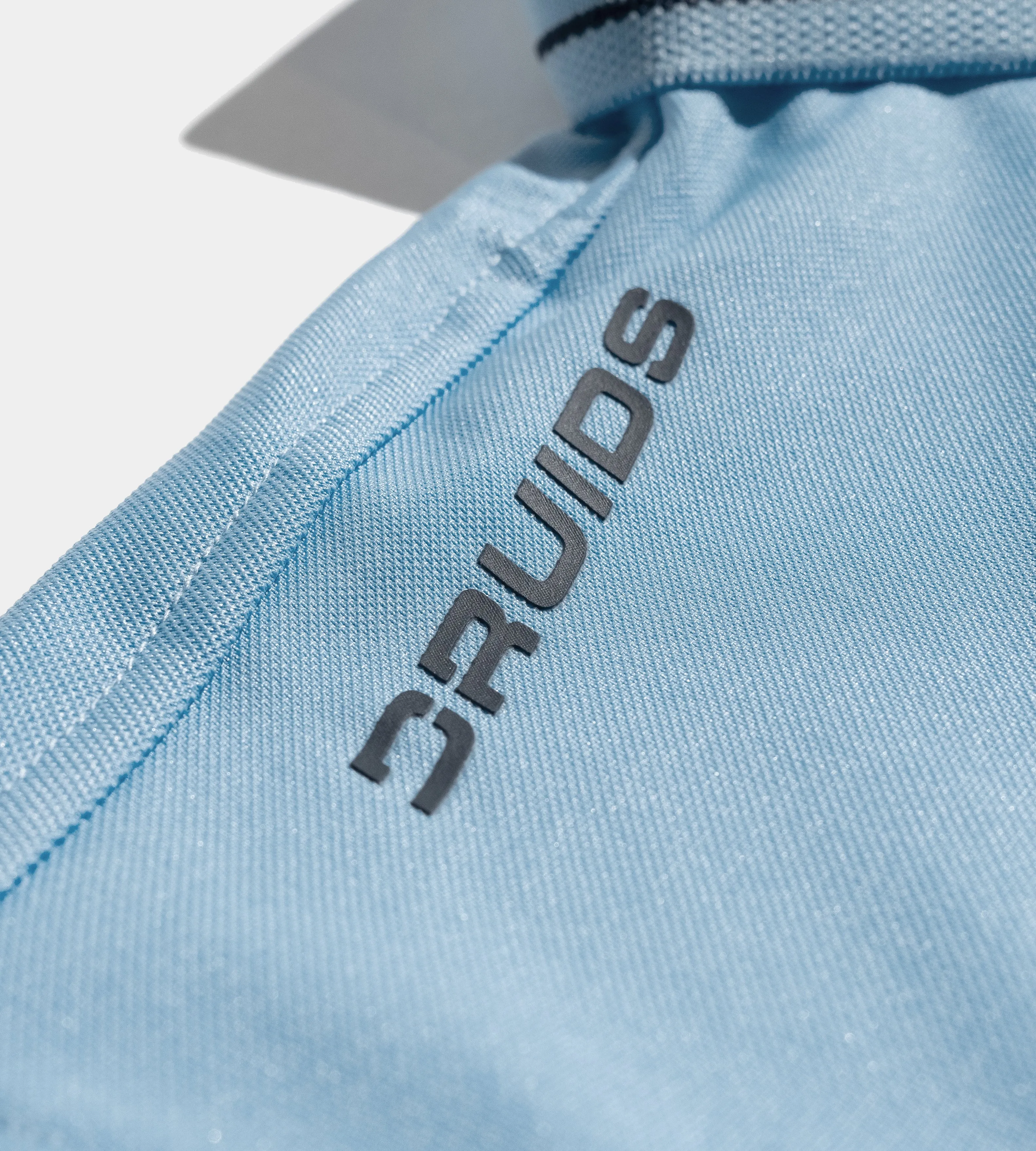 LEADER LONG SLEEVE POLO - BLUE/NAVY