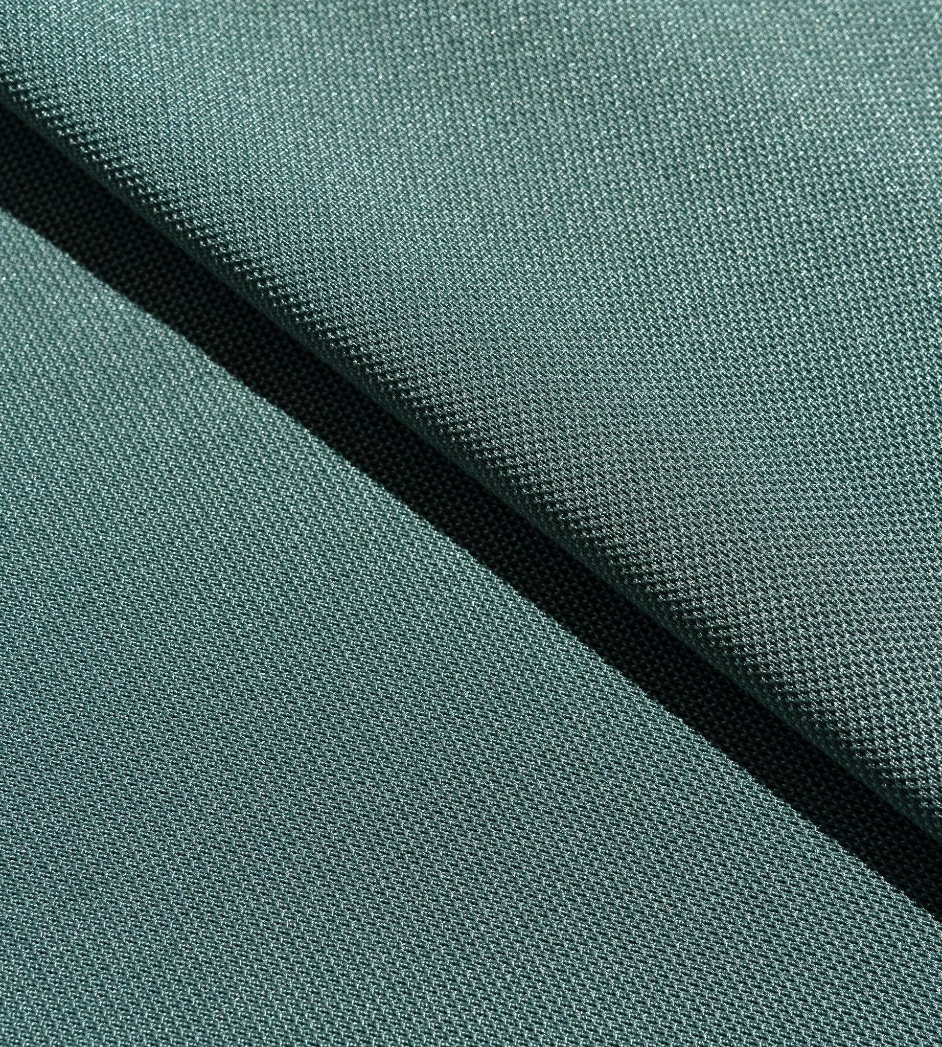 LEADER LONG SLEEVE POLO - SAGE/WHITE
