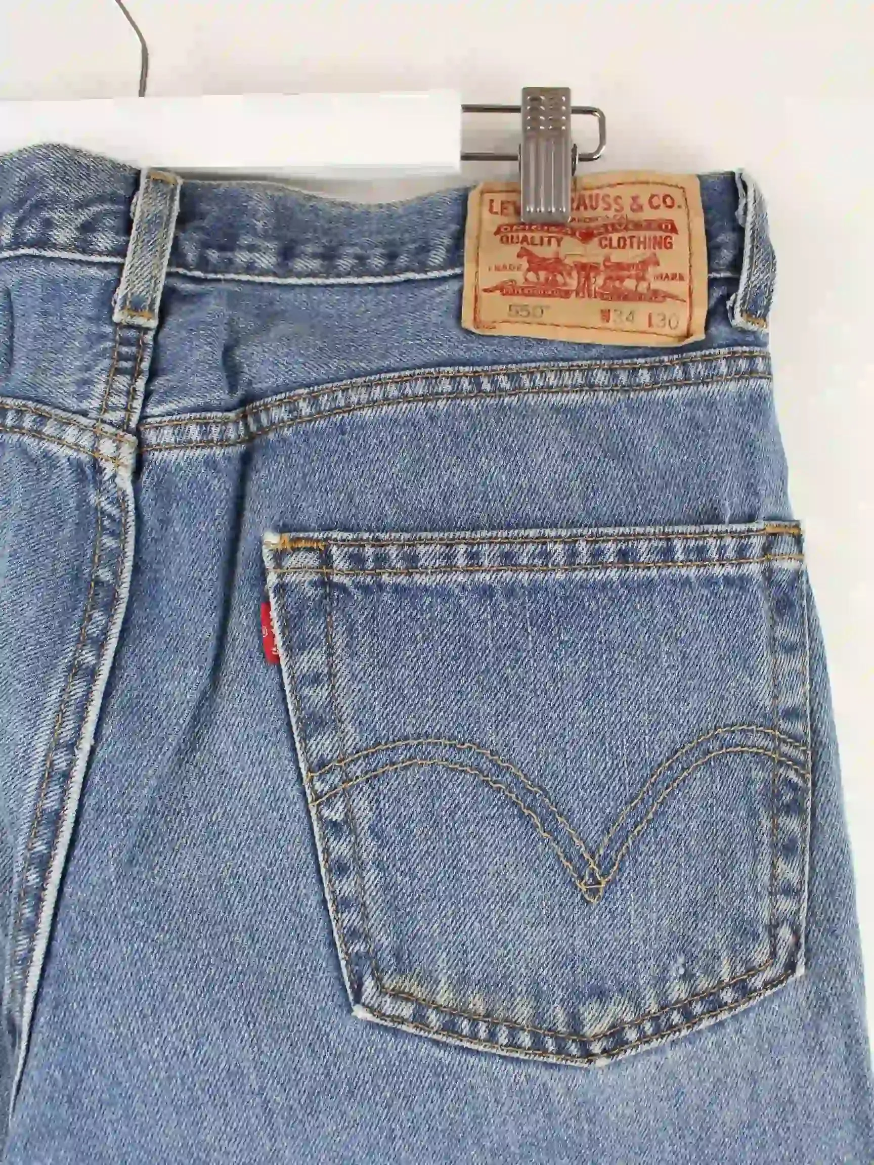 Levi's 550 Relaxed Fit Jeans Blau W34 L30