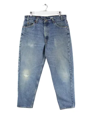 Levi's 550 Relaxed Fit Vintage 1997 Orange Tab Jeans Blau W36 L30