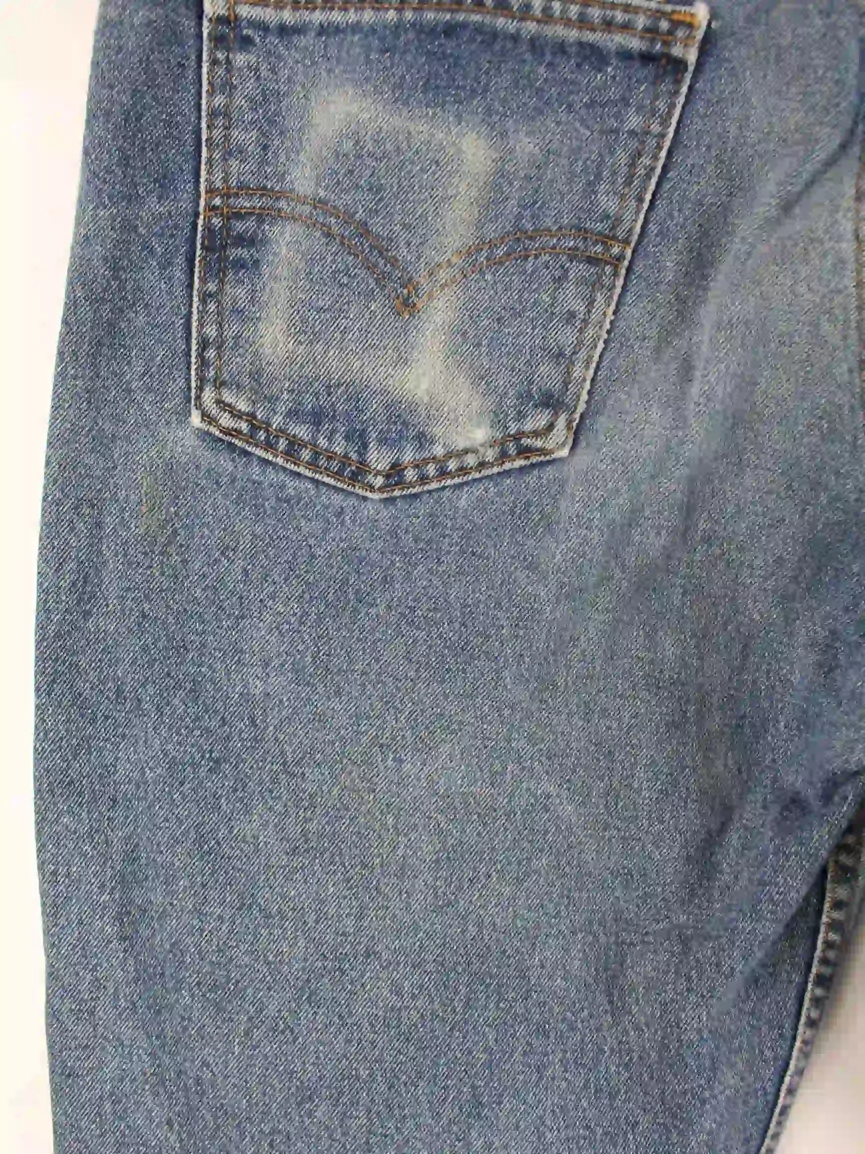 Levi's 550 Relaxed Fit Vintage 1997 Orange Tab Jeans Blau W36 L30