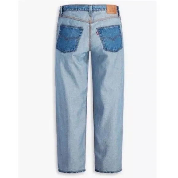 Levi’s  Reversible Dad Baggy Wide Leg Jeans Size 24