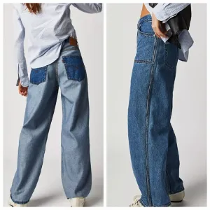 Levi’s  Reversible Dad Baggy Wide Leg Jeans Size 24