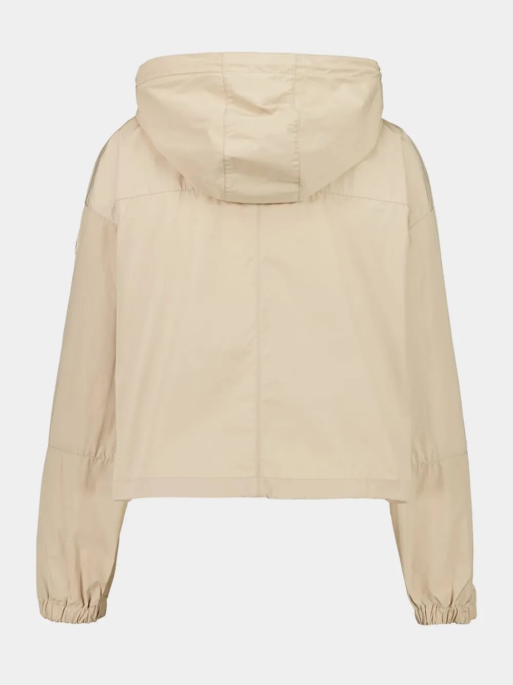Light Beige Sauvan Hooded Parka