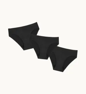 Light Leakproof No-Show Underwear Bikini 3-Pack (Kit Item)