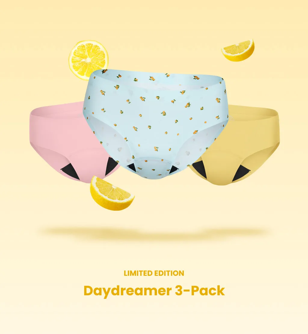 Light Leakproof No-Show Underwear Bikini 3-Pack (Kit Item)
