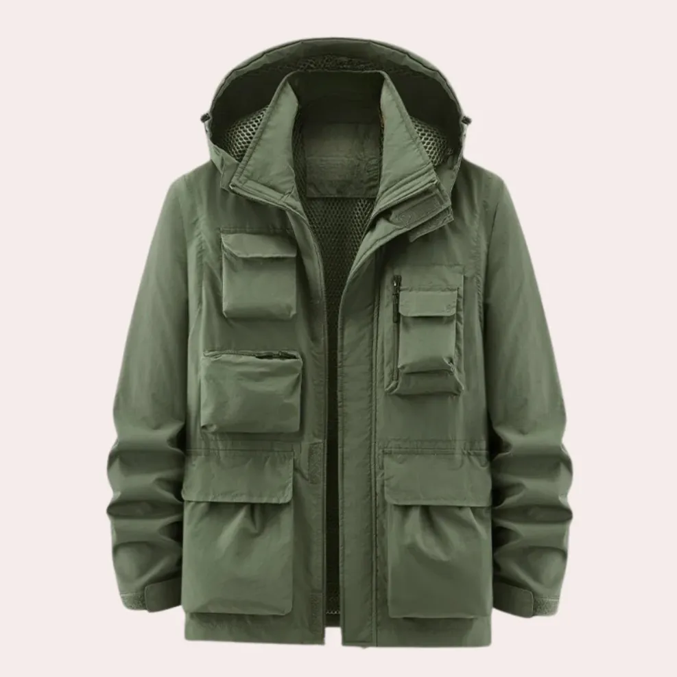 Lightweight and quick-drying men's jacket