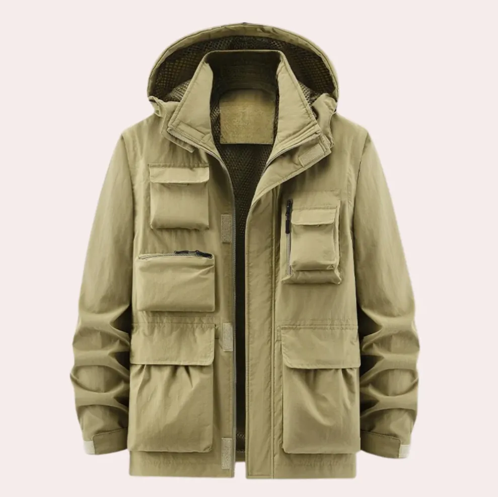Lightweight and quick-drying men's jacket