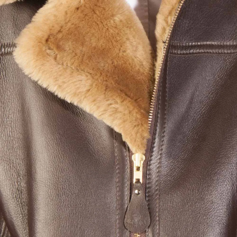 Lightweight Irvin Sheepskin Flying Jacket