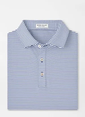 Linden Perf Jersey Polo (Navy)
