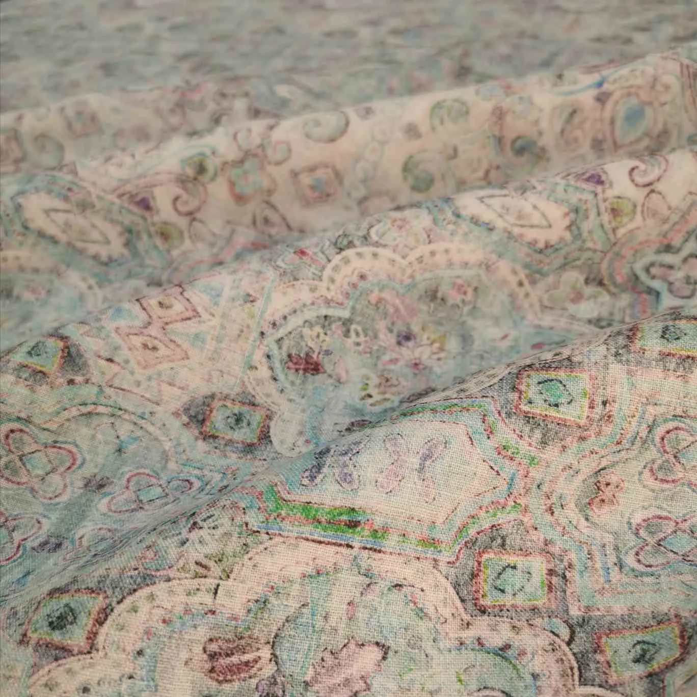 Linen, Persian - Washed Blue