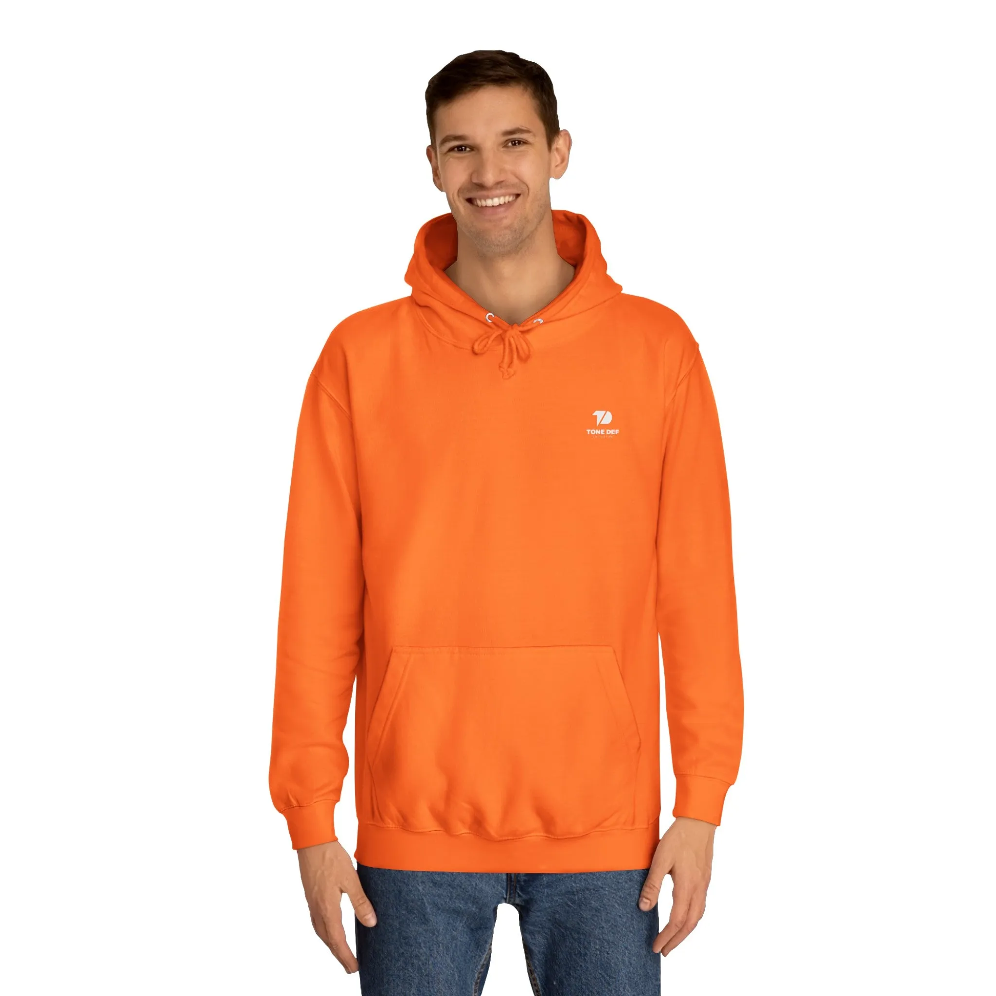LIVE TONE DEF (inverted) - Unisex College Hoodie