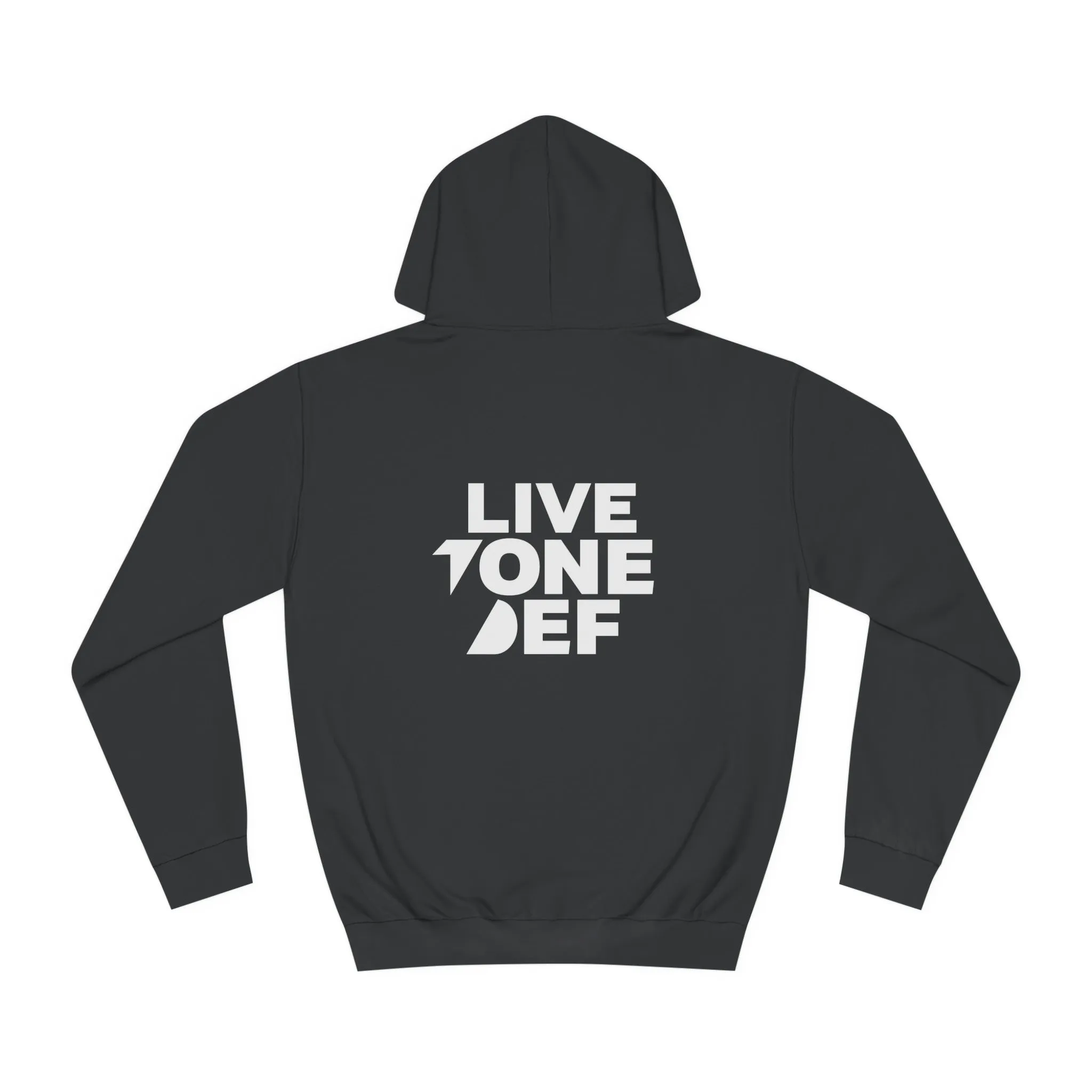 LIVE TONE DEF (inverted) - Unisex College Hoodie