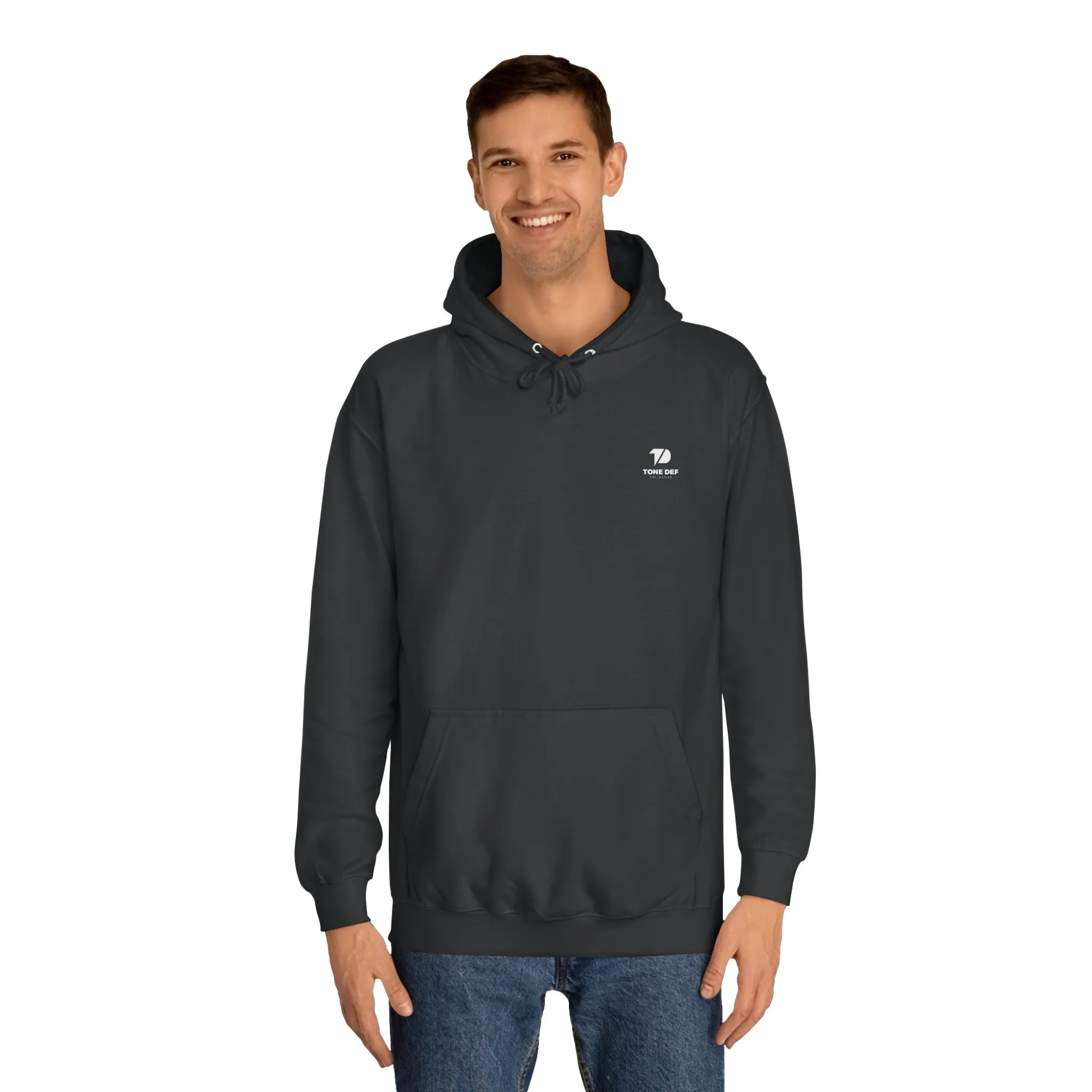 LIVE TONE DEF (inverted) - Unisex College Hoodie
