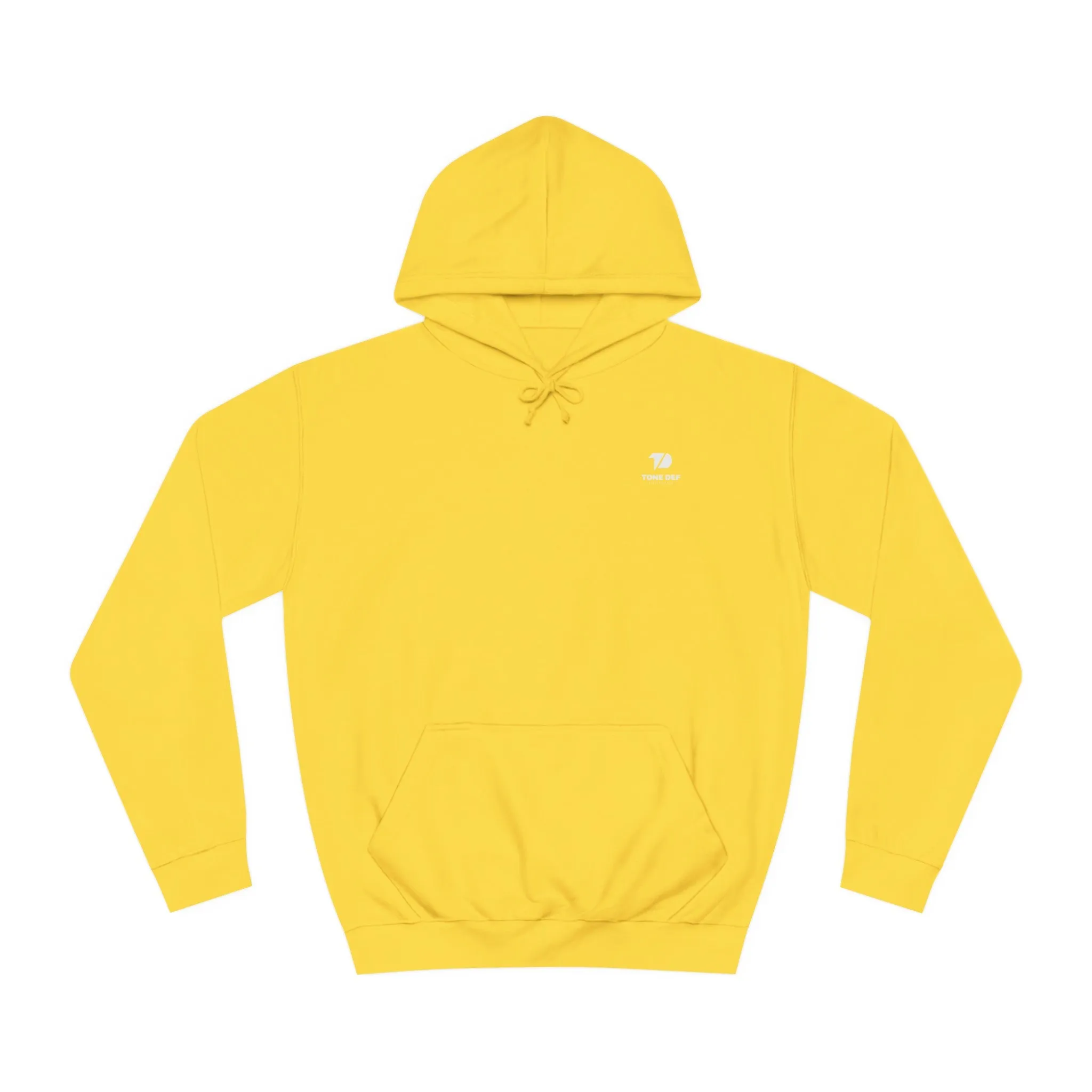 LIVE TONE DEF (inverted) - Unisex College Hoodie