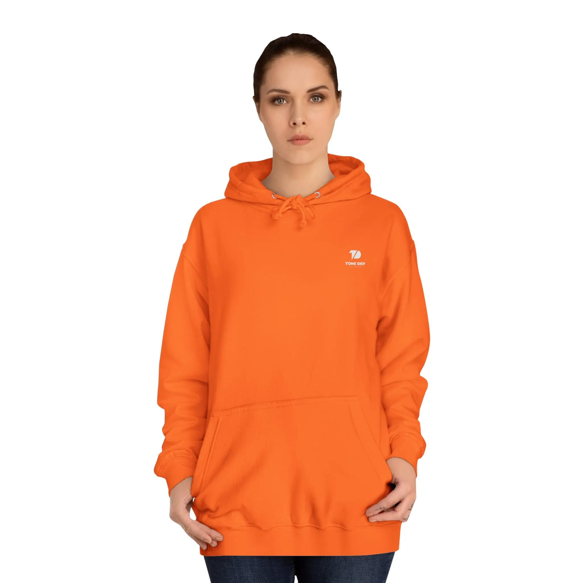 LIVE TONE DEF (inverted) - Unisex College Hoodie