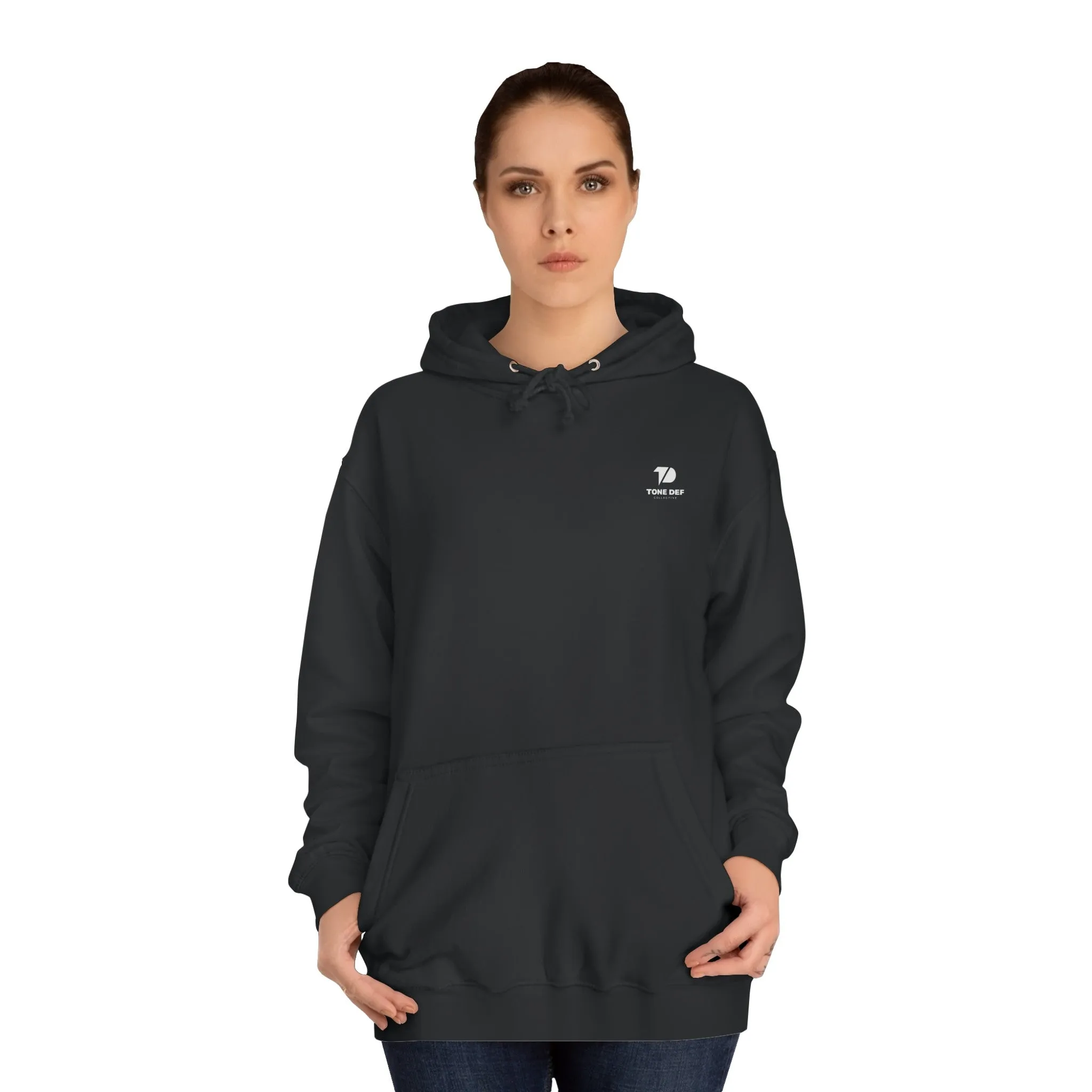 LIVE TONE DEF (inverted) - Unisex College Hoodie