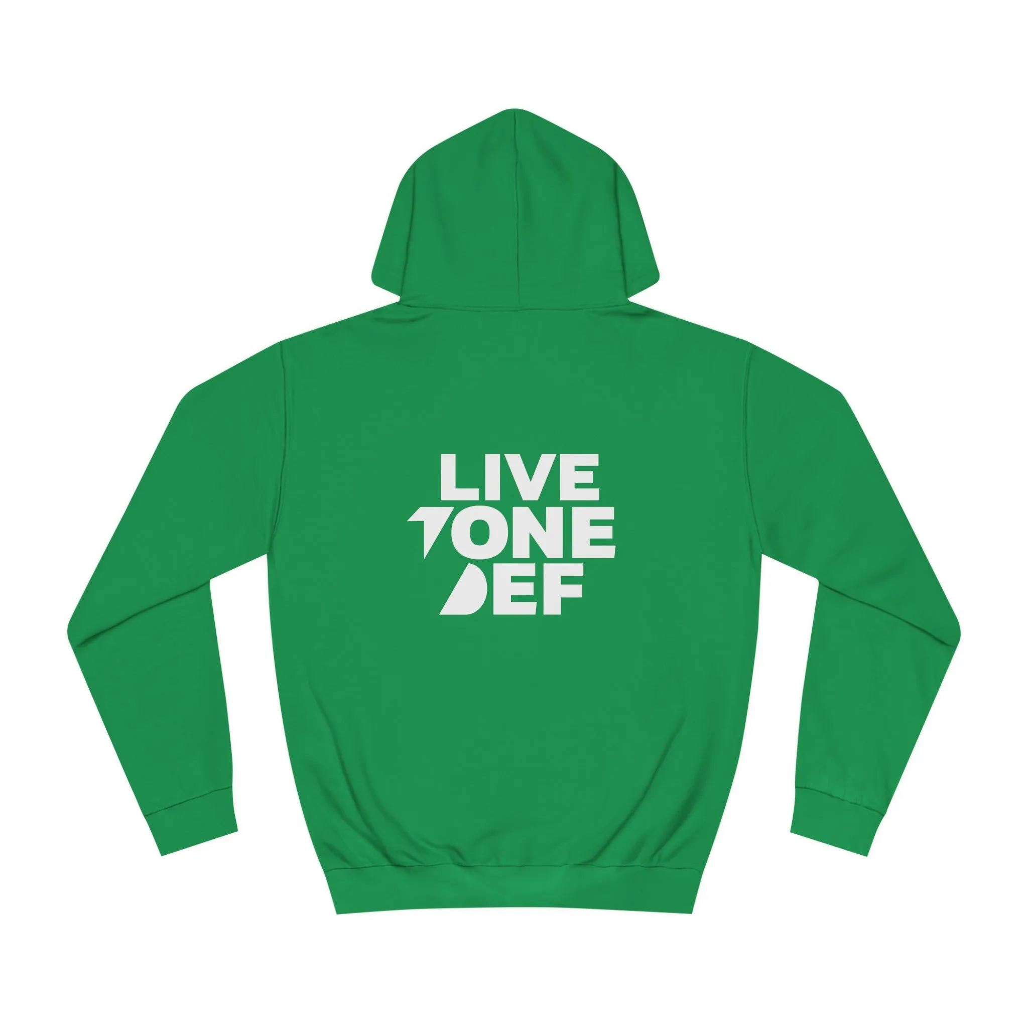 LIVE TONE DEF (inverted) - Unisex College Hoodie