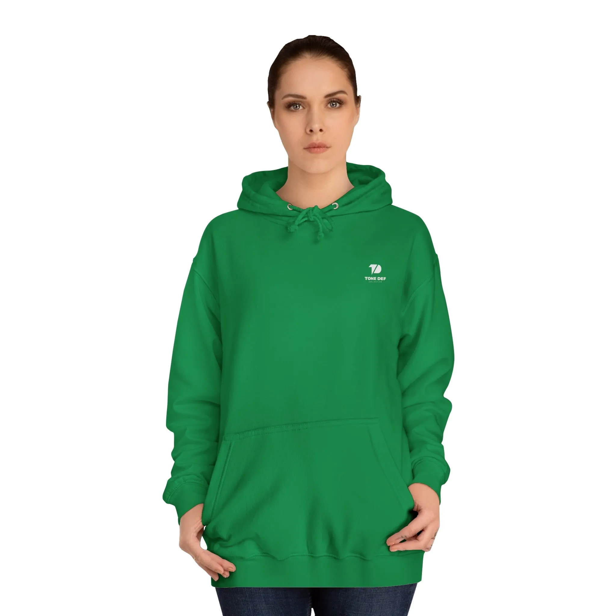 LIVE TONE DEF (inverted) - Unisex College Hoodie