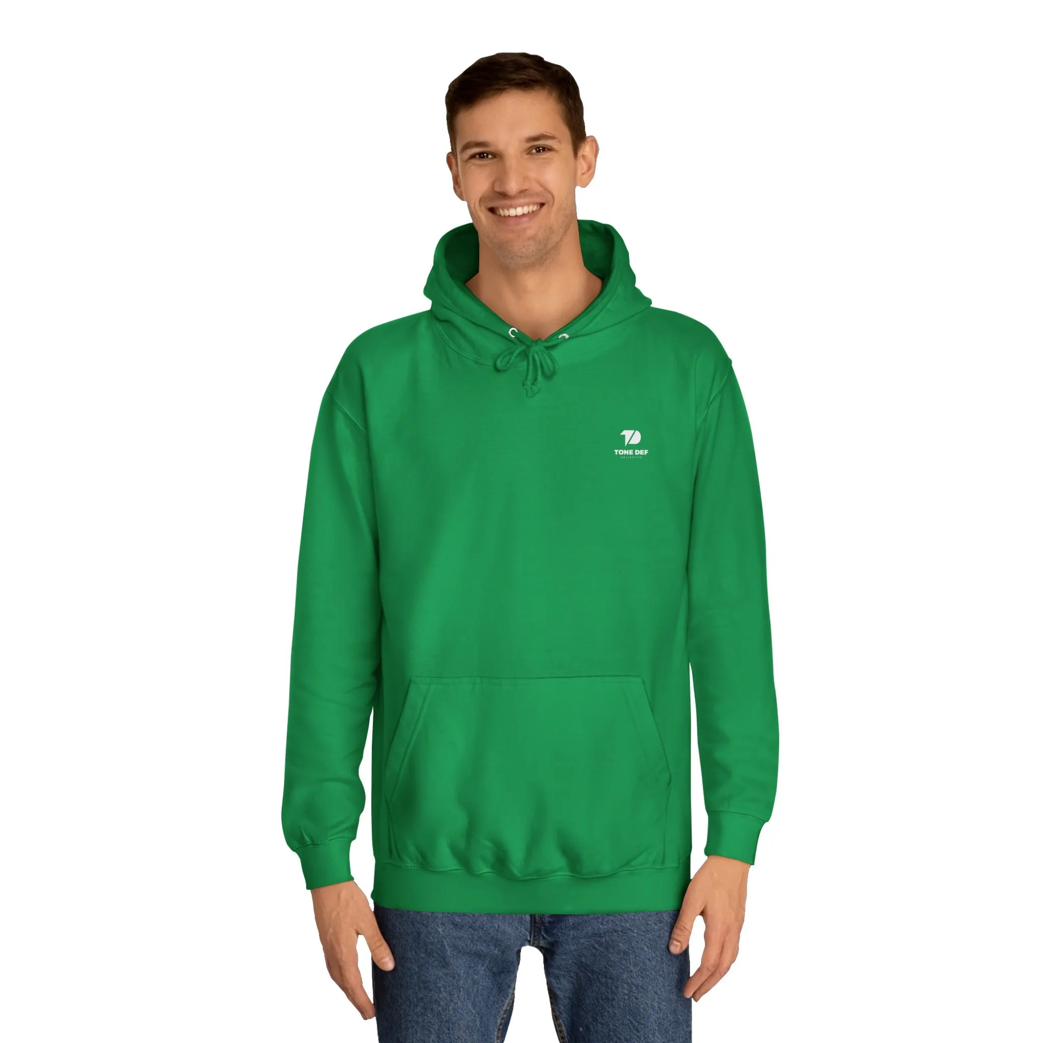 LIVE TONE DEF (inverted) - Unisex College Hoodie