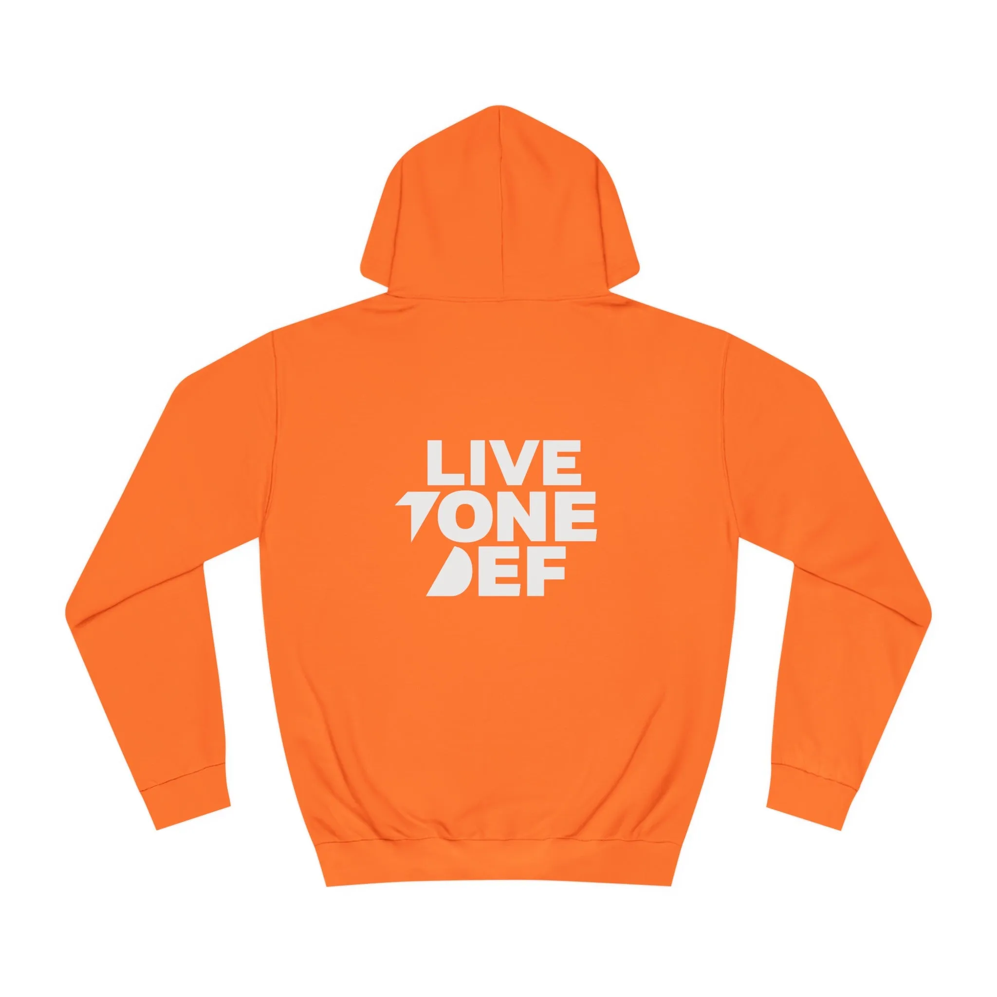 LIVE TONE DEF (inverted) - Unisex College Hoodie