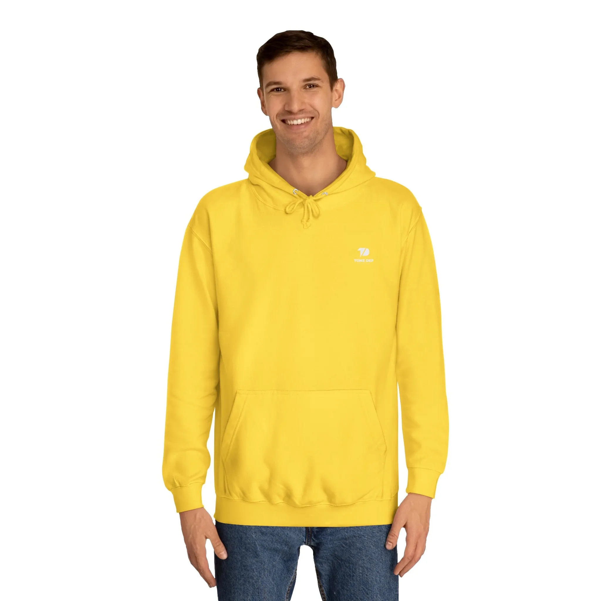 LIVE TONE DEF (inverted) - Unisex College Hoodie